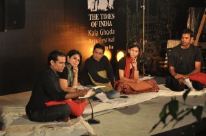 Mantonama@Kalaghoda -L-R- Priya, Suhail, Arwa, Asad