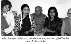 iqbal bano with faiz