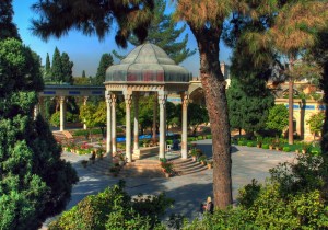 Hafiz's tomb In Shiraz, Iran